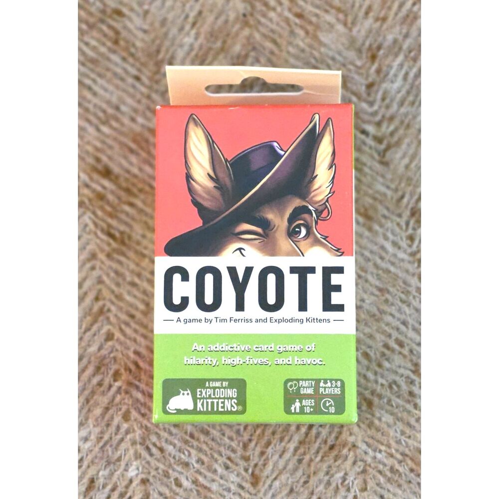 Coyote Card Game by Exploding Kittens & Tim Ferriss